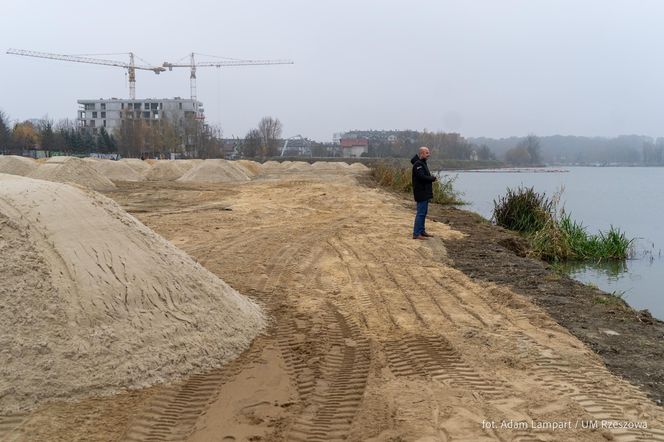 Nowa miejska plaża w Rzeszowie już powstaje