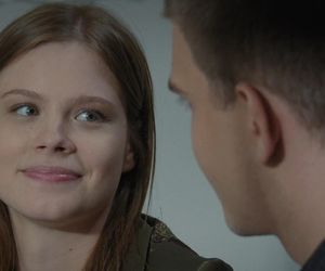 M jak miłość odc. 1887. Mateusz (Rafał Kowalski), Majka (Matylda Giegżno)