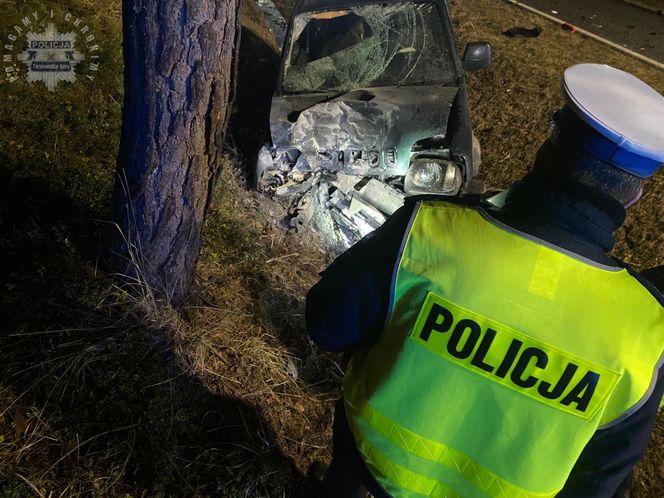 Śmiertelny wypadek pod Tarnowskimi Górami. 18-letni motocyklista nie żyje