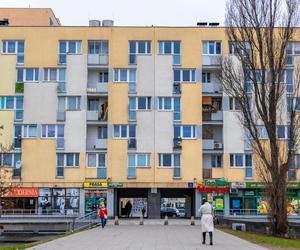 Jamnik - zdjęcia najdłuższego prostego bloku w Warszawie