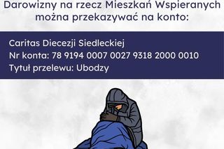 Caritas apeluje o wsparcie zbiórki dla ubogich i bezdomnych