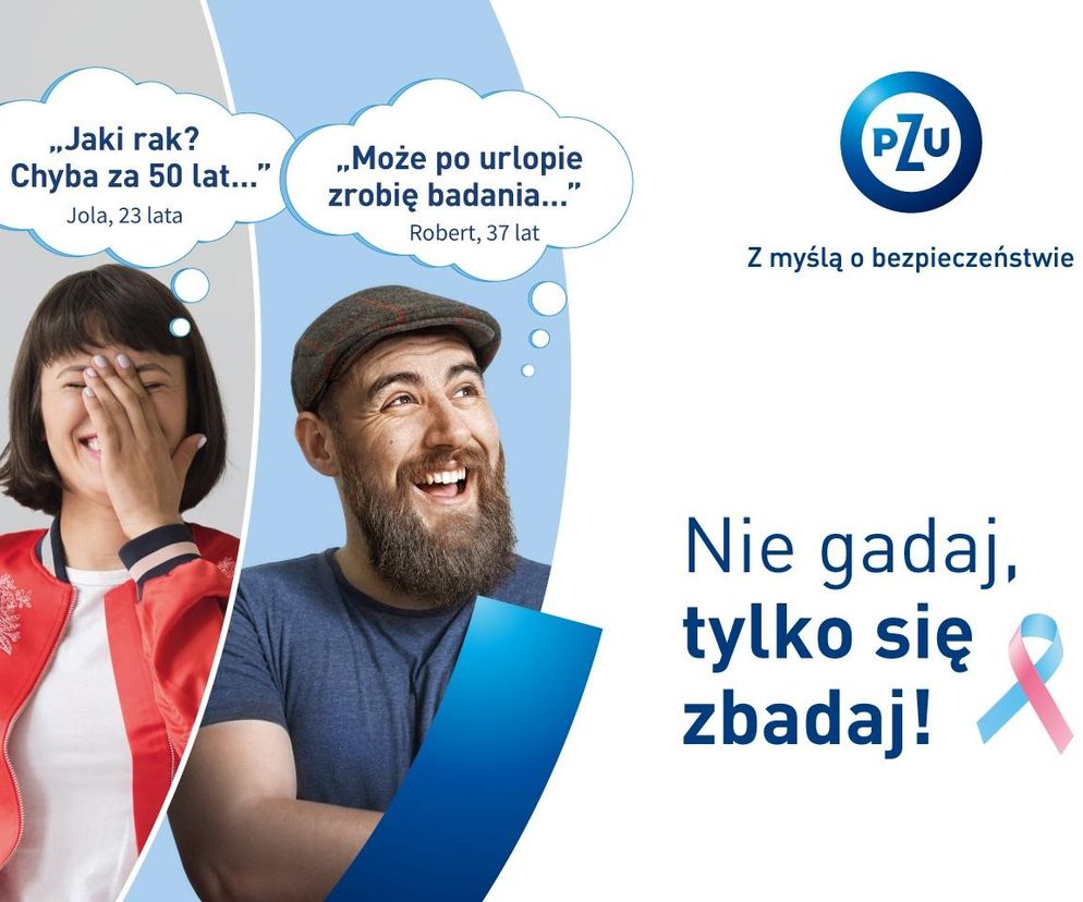 W kampanii Nie gadaj tylko się zbadaj PZU zachęca Polaków do regularnego wykonywania badań profilaktycznych