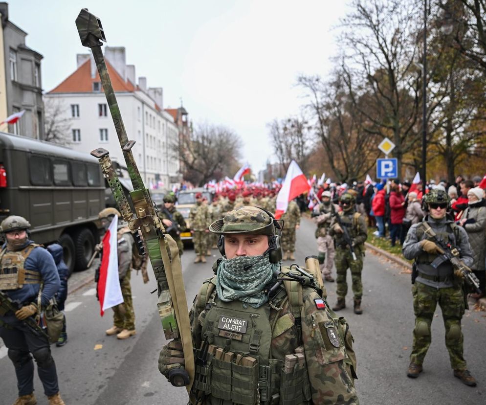 22. Parada Niepodległości w sercu Gdańska. Zobacz, jak świętowano 11 listopada