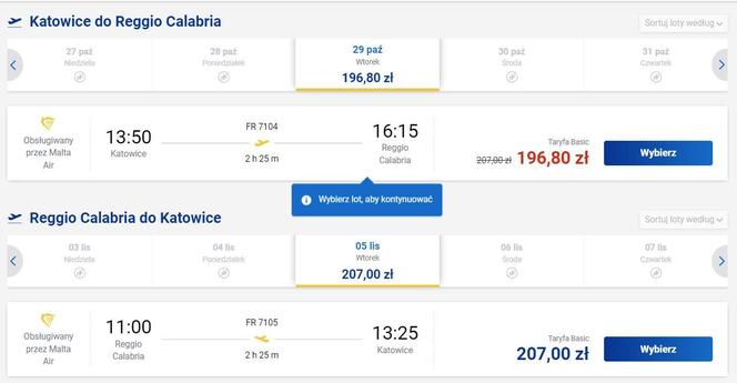 Ryanair uruchamia nowe połączenie z Pyrzowic. Stolicę tego regionu nazywają Bramą do Sycylii