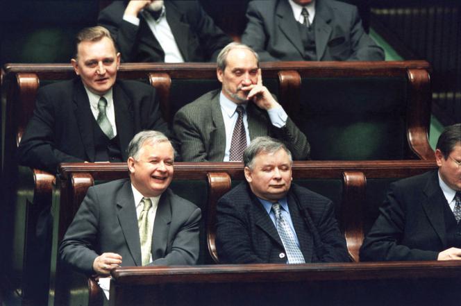 Lech i Jarosław Kaczyńscy