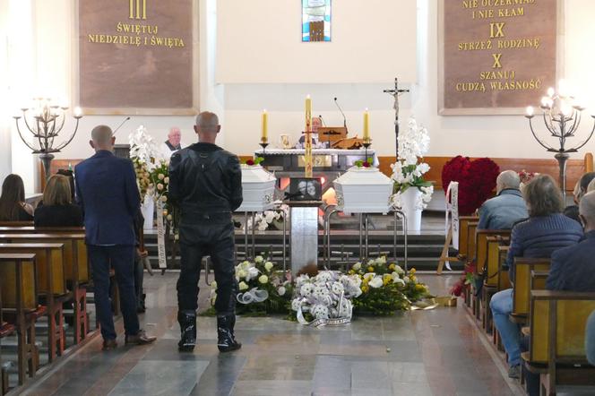 Wzruszające pożegnanie motocyklistów