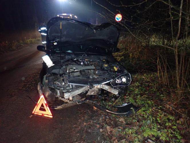 Rybnik: Jechała tak szybko, że wykąpała samochód w zalewie! [ZDJĘCIA]