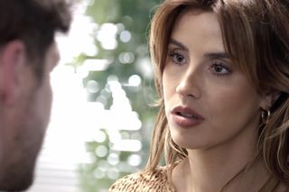 M jak miłość odc. 1871. Kama (Michalina Sosna), Marcin (Mikołaj Roznerski)