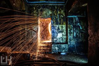 Steel wool photography. Tak maluje się ogniem!