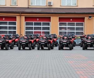 Jednostki OSP otrzymały quady. Przydadzą się do pracy w terenie