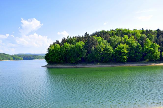 Majówka nad zalewem dobczyckim.