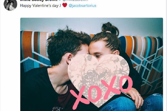 Millie Bobby Brown i Jacob Sartorius