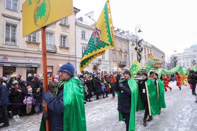 Orszak Trzech Króli 2024 w Warszawie