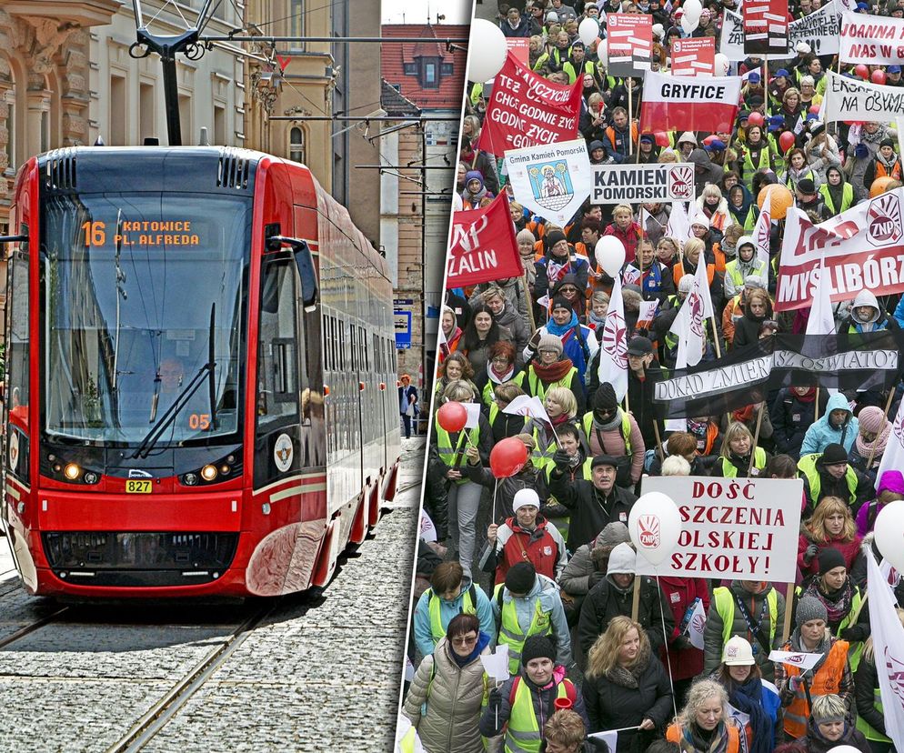 Katowice sparaliżowane przez protest! Marsz Gwiaździsty zablokuje miasto. Gigantyczne utrudnienia dla kierowców i pasażerów