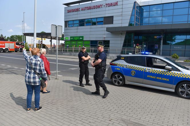 Wybuchy i strzelanina na dworcu autobusowym. Na szczęście, to tylko ćwiczenia
