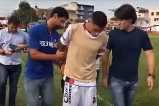 Brazylijski piłkarz aresztowany przez policję w trakcie meczu! [WIDEO]
