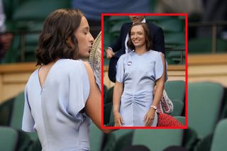 Iga Świątek w sukience jak Kendall Jenner i królowa Letycja. Znany projektant i wysoka cena. Wow
