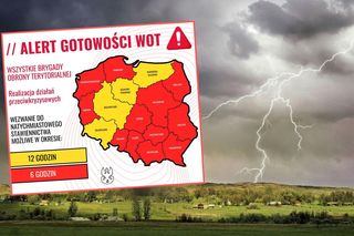 Burze nad Polską. Żołnierze WOT postawieni w stan gotowości