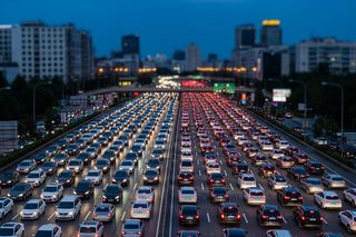 Gigantyczne korki przy Arkadii. Co sparaliżowało Warszawę w sobotę?