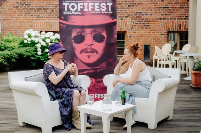 Katarzyna Figura na festiwalu Tofifest w Toruniu 2024