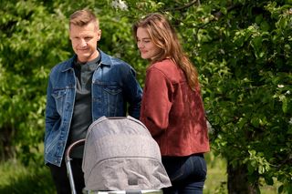 M jak miłość, odc. 1875. Paweł (Rafał Mroczek), Franka (Dominika Kachlik)