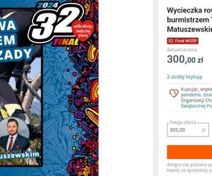 Najciekawsze licytacje 32. WOŚP na Podkarpaciu