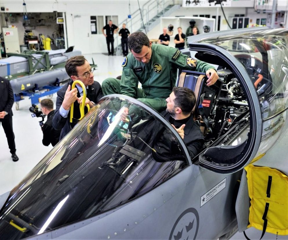 150 Gripenów dla Kijowa? Szwecja otwiera drzwi do gigantycznego kontraktu