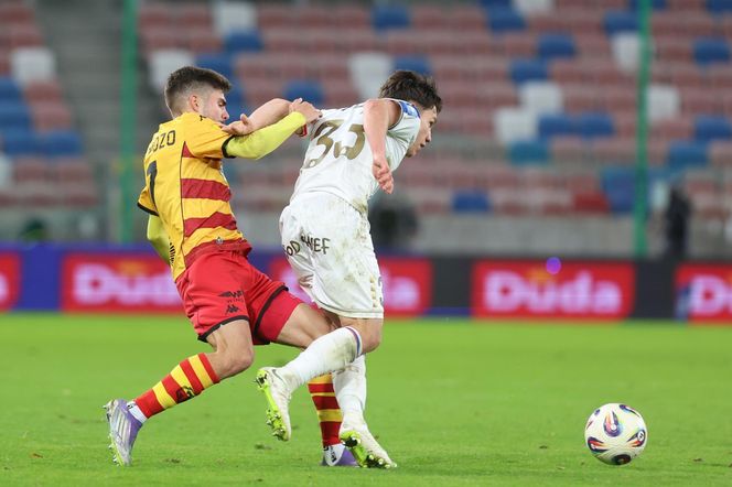 Górnik Zabrze - Jagiellonia Białystok, zdjęcia kibiców i zawodników z meczu 13. kolejki PKO BP Ekstraklasy