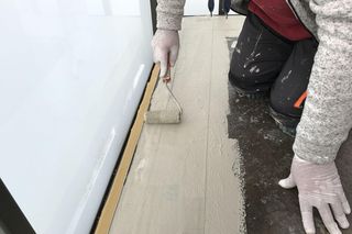 Remont balkonów w budynku przy ul. Branickiego w warszawskim Wilanowie