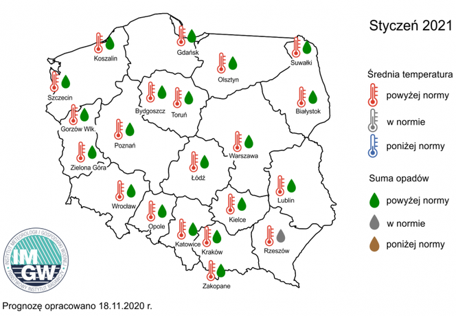 Jaka będzie zima 2020/2021? Czy spadnie śnieg? Prognozy są miażdżące. WAŻNY komunikat [PROGNOZA POGODY, MAPY, MIASTA, WOJEWÓDZTWA]