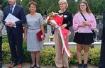 Odsłonięcie tablicy pamięci Ireny Szydłowskiej