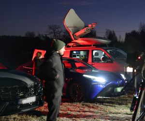 Policjanci pod domem Zbigniewa Ziobry