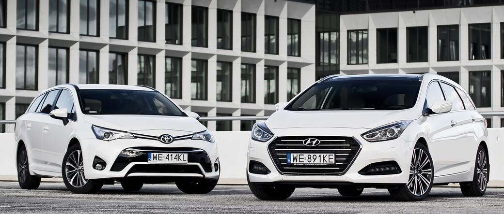 Hyundai i40 Wagon 1.7 CRDI  vs. Toyota Avensis Touring Sports 2.0 D-4D