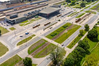 Okolice przyszłej stacji metra M3 Dworzec Wschodni