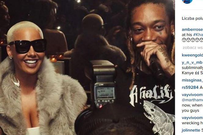 Amber Rose i Wiz Khalifa