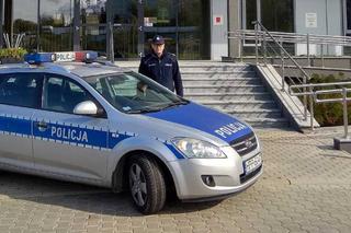 Policjant zachował się jak strażak. Bo też wcześniej był… strażakiem!