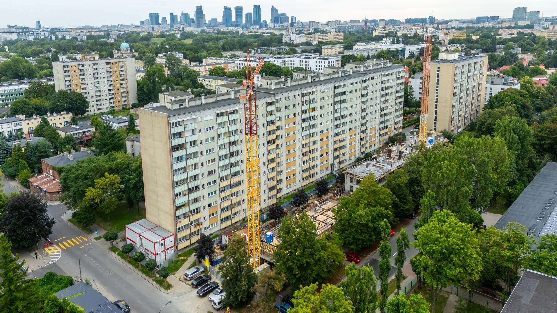 Inwestycja Wola Księcia Janusza w Warszawie w budowie