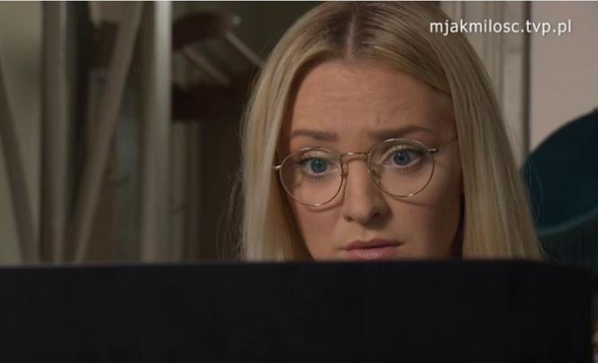 M jak miłość odc. 1611. Joasia (Barbara Kurdej-Szatan)
