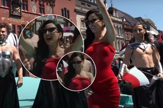  Steczkowska na Eurowizji w gorsecie imitującym nagie ciało! A tancerze? Zerknijcie i oceńcie sami!