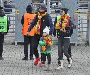 Kibice na meczu Korona Kielce - Górnik Zabrze. 1.12.2024