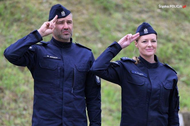 Uroczyste ślubowanie 69 nowych policjantów  w Oddziale Prewencji Policji w Katowicach