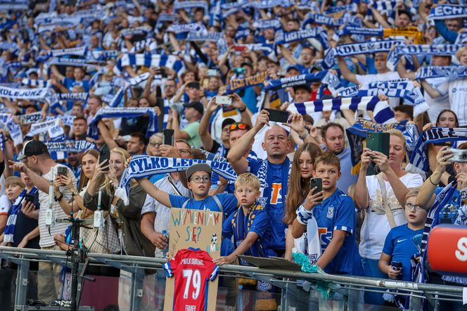 Lech Poznań - Śląsk Wrocław. Tak bawili się kibice na Enea Stadionie