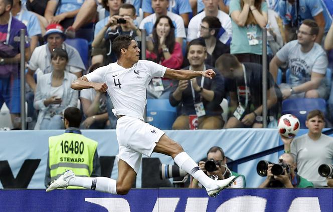 MŚ Rosja 2018. Ćwierćfinał: Urugwaj-Francja: Raphael Varane