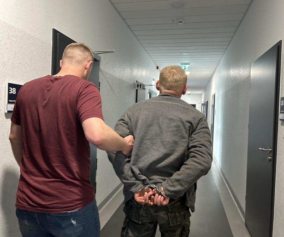Złodziej damskich torebek w rękach pilskich policjantów