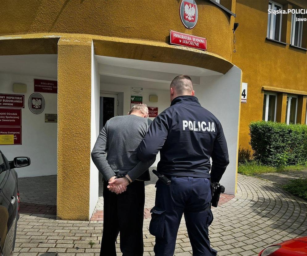 Zaatakował żonę siekierą