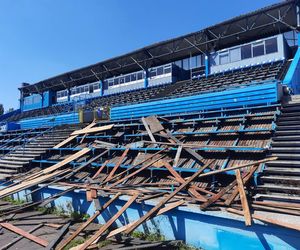 Cicha odchodzi w przeszłość. Stadion Ruchu Chorzów rozbierany