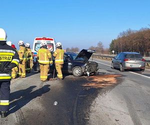 Utrudnienia na S17. Zablokowana droga w kierunku Warszawy