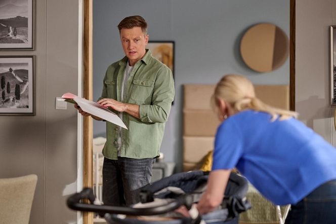 	Na Wspólnej odc. 4048. Igor (Jakub Wesołowski), Ewa (Ewa Gawryluk)