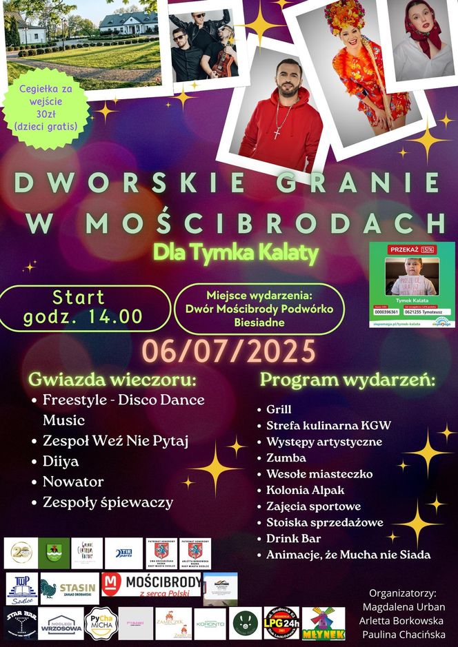 festyn dla Tymka w Mościbrodach