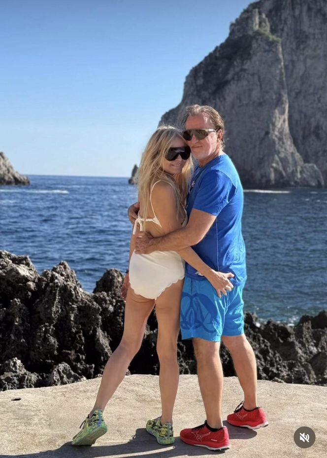 Monika Olejnik na wakacjach